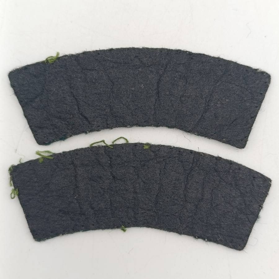 Pair of Rhodesian Army cloth shoulder titles