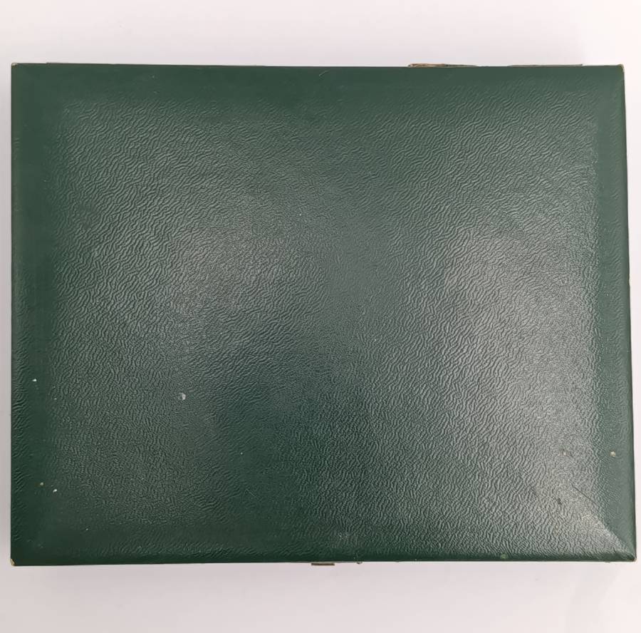 Set of 6 vintage 835 Brasilian silver pickle forks - weighs 24,0 grams