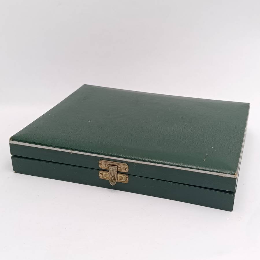 Set of 6 vintage 835 Brasilian silver pickle forks - weighs 24,0 grams