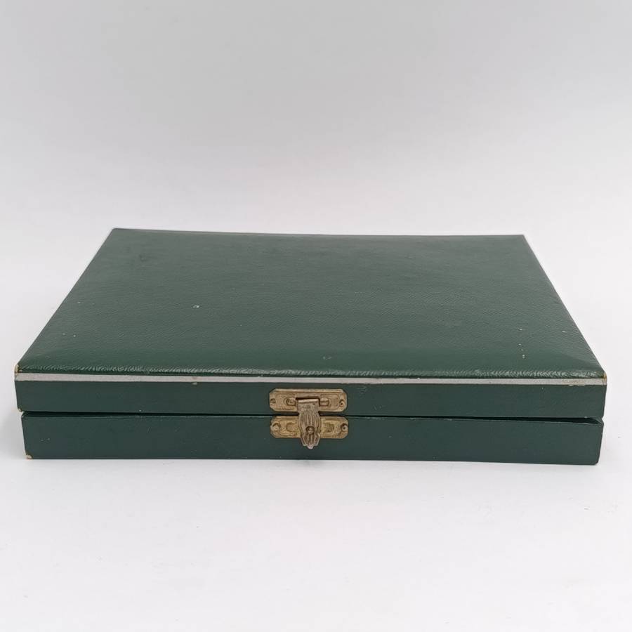 Set of 6 vintage 835 Brasilian silver pickle forks - weighs 24,0 grams