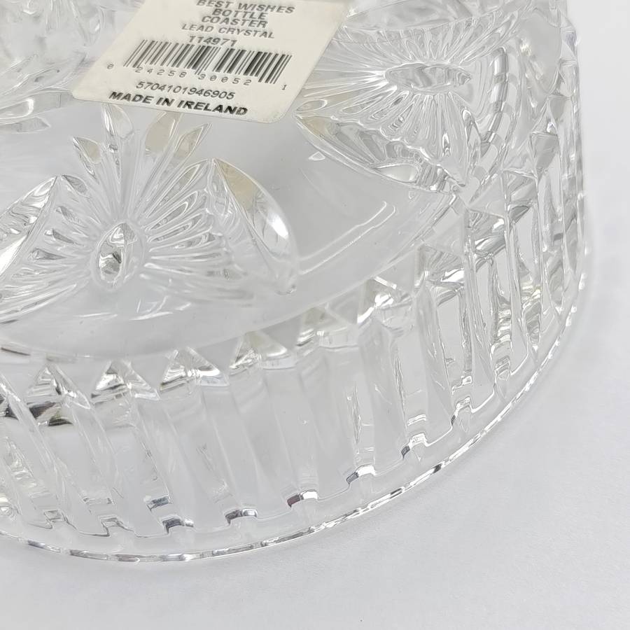 High Quality Waterford Crystal bottle coaster in box