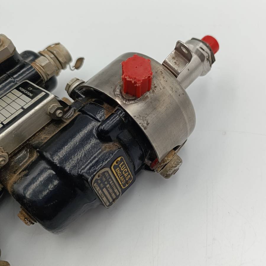 Lucas AFC120 Air Fuel Ratio controller for SAAF Impala airplane