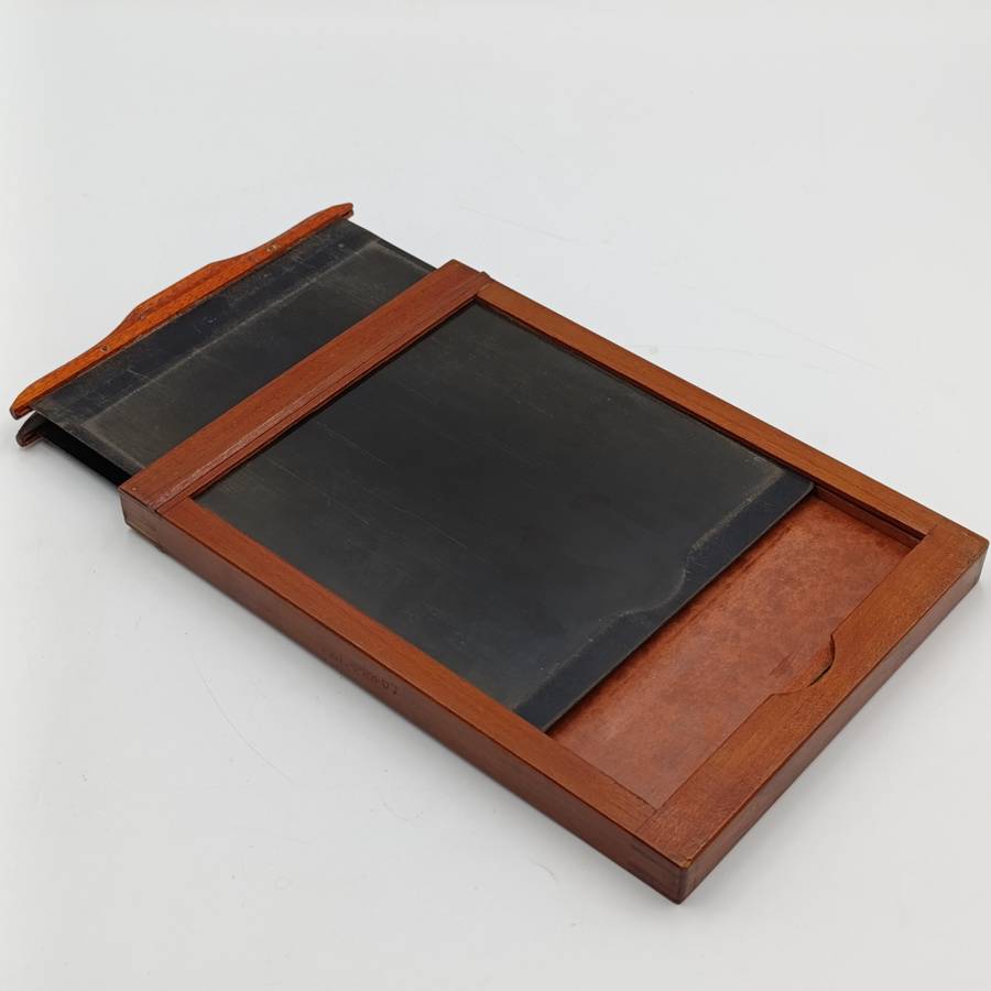 Antique Large format 5x7 wooden film holder
