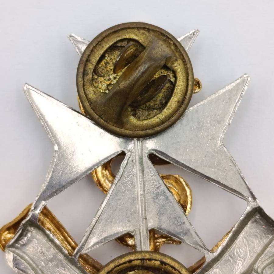 Pair of SA Military Health services collar badges