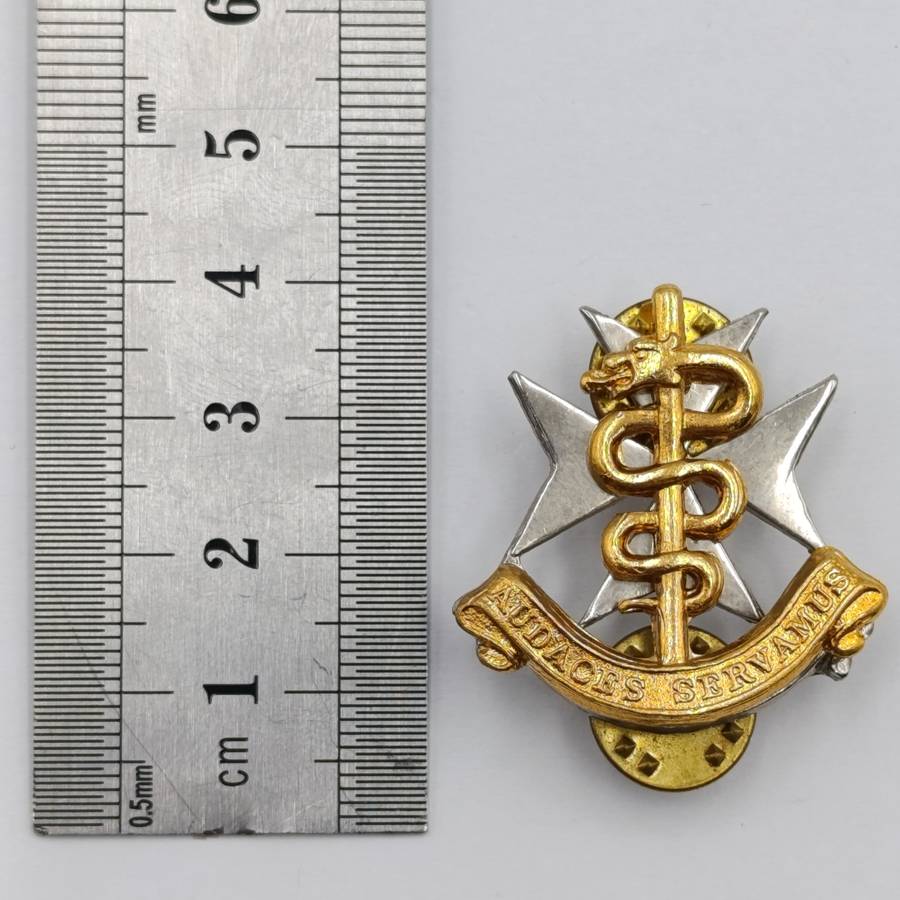 Pair of SA Military Health services collar badges