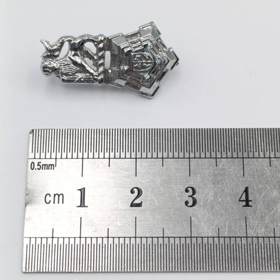 Pair of SA Staff corps mess dress collar badges - post 1980