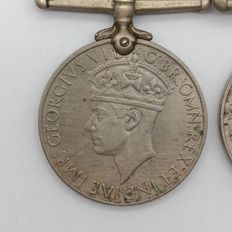 Set of 3 WW2 medals issued to C287177 J-Louw