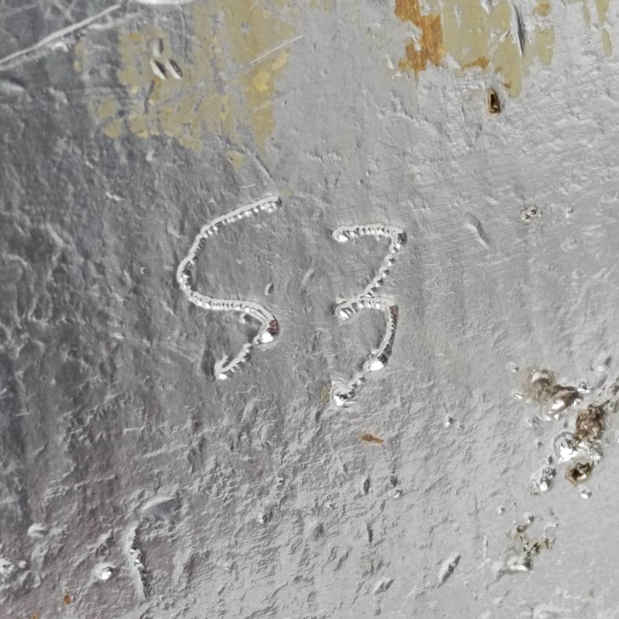 Vintage SA Railways triple hook coat hanger