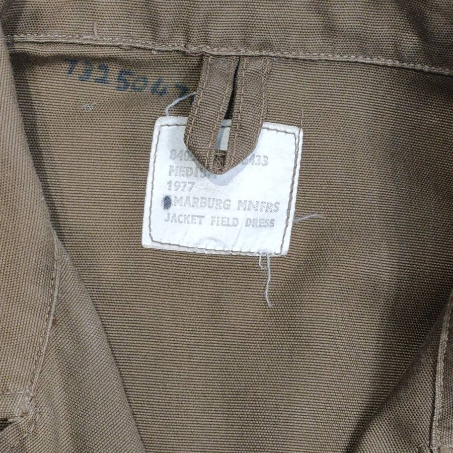 SADF Natria long sleeve shirt with Corporal rank brassards - size medium