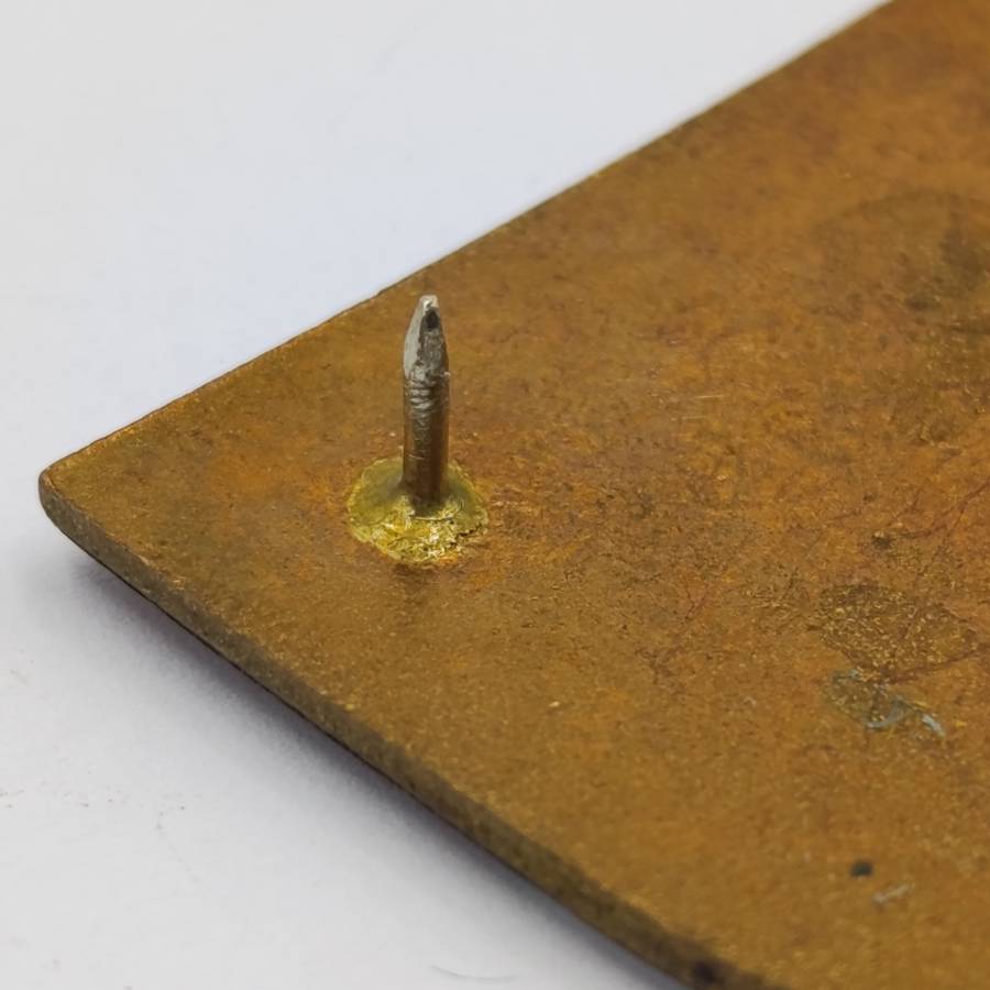 Transkei 1st Battalion shoulder flash - enamel type