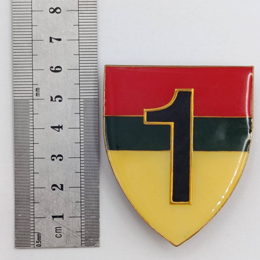 Zambia Defence Force 1st Battalion shoulder flash