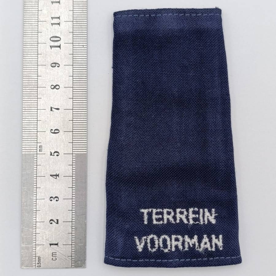 Pair of SA Railways Yard Foreman rank epaulettes