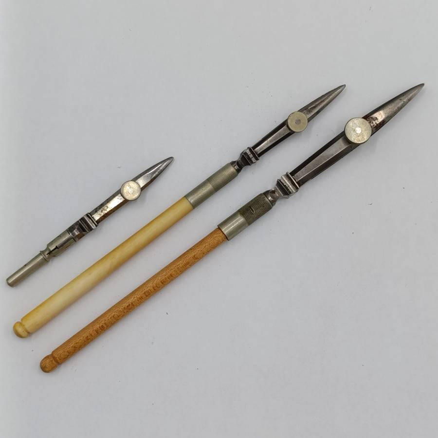 Riefler Nesselwang and Munchen technical drawing set - antique