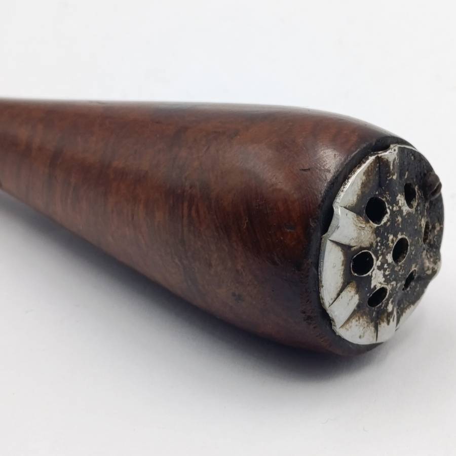 New King Smoker briar root vintage pipe