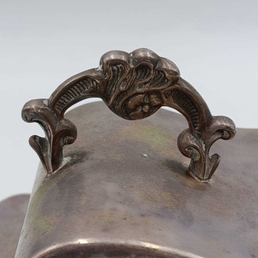 Vintage silverplated cheese dish
