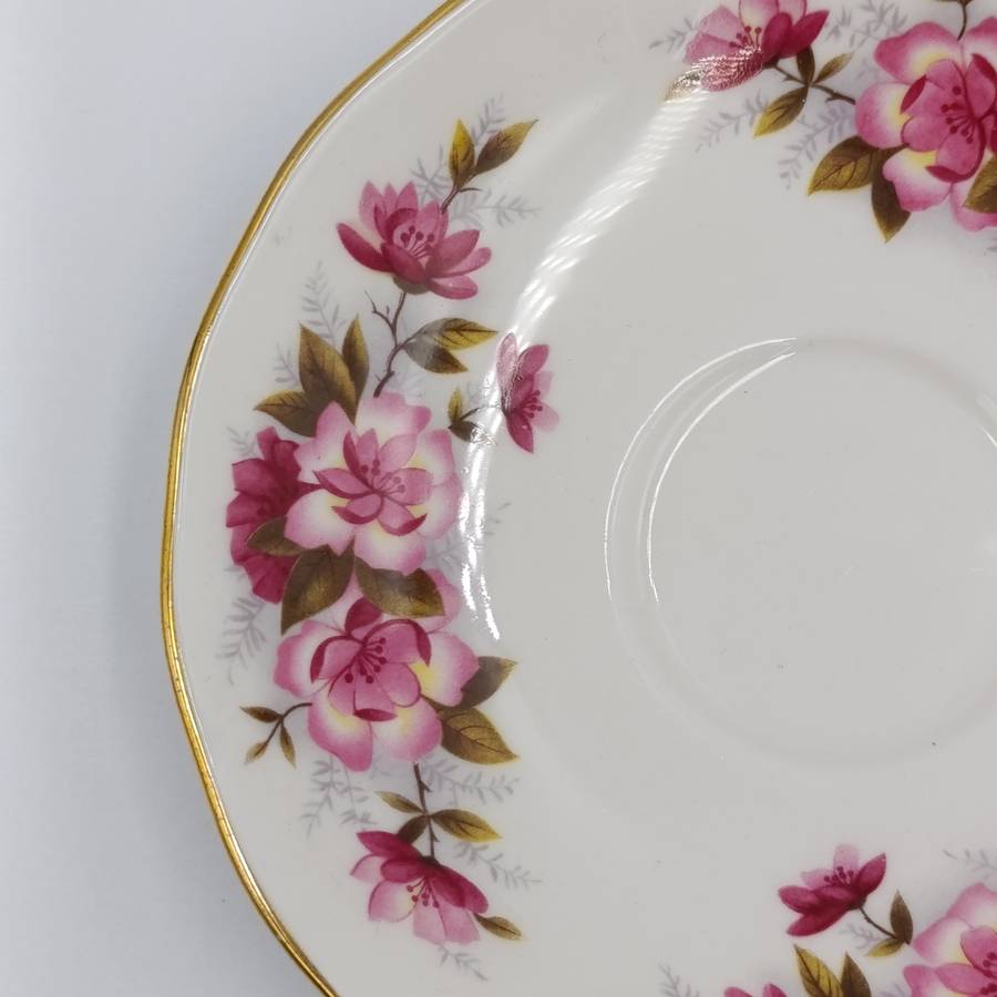 Vintage Queen Anne porcelain duo