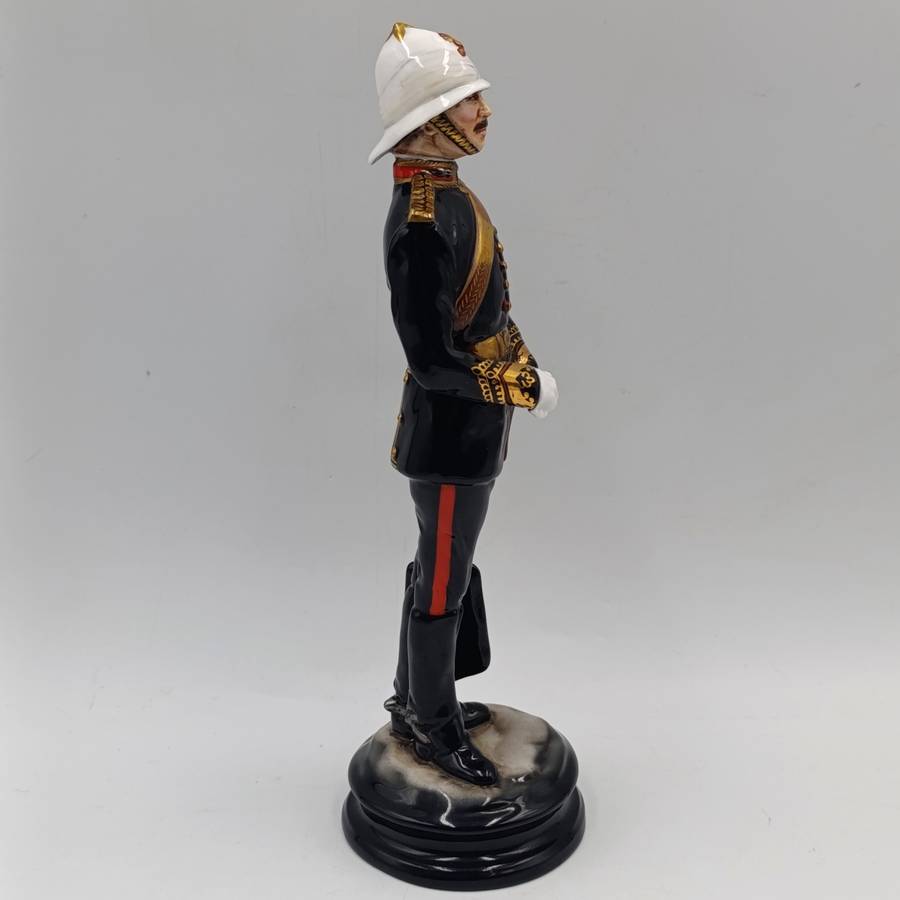 Michael J. Sutty Cape Artillery officer porcelain figurine - #5 of 250 - missing sword