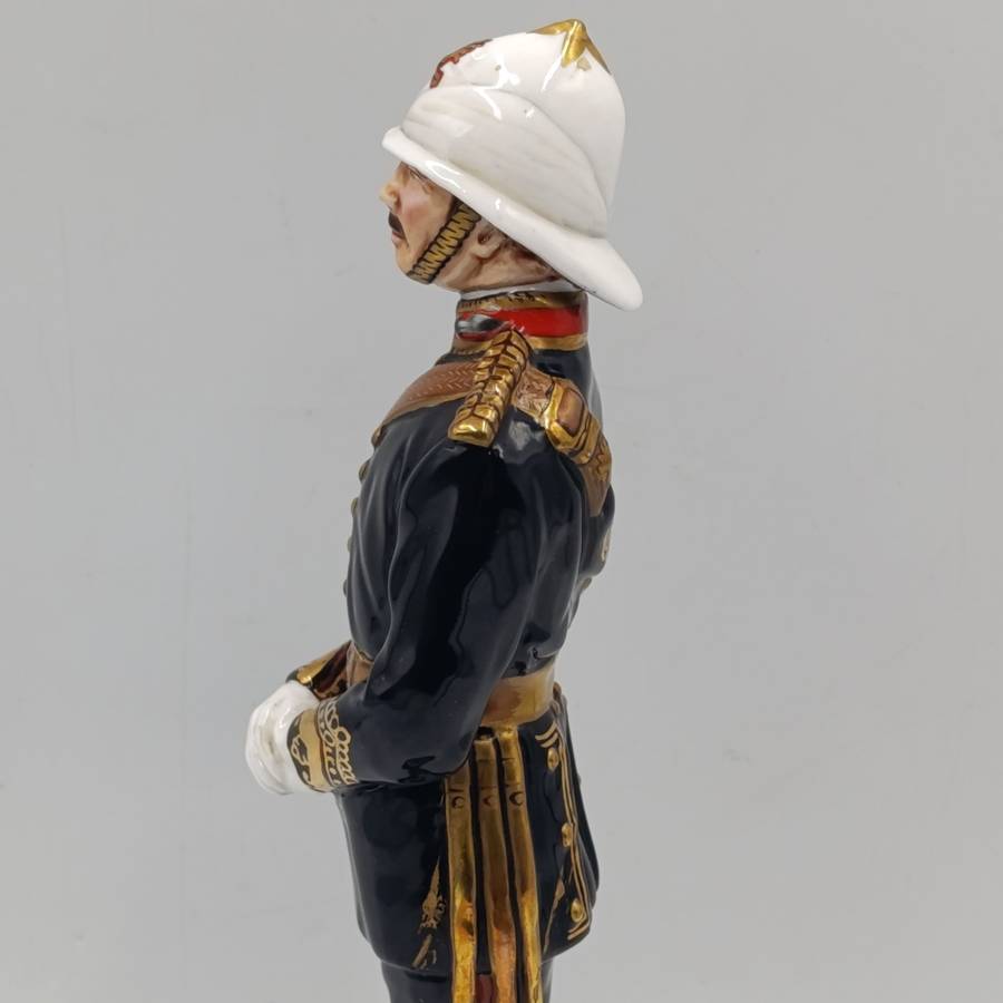 Michael J. Sutty Cape Artillery officer porcelain figurine - #5 of 250 - missing sword