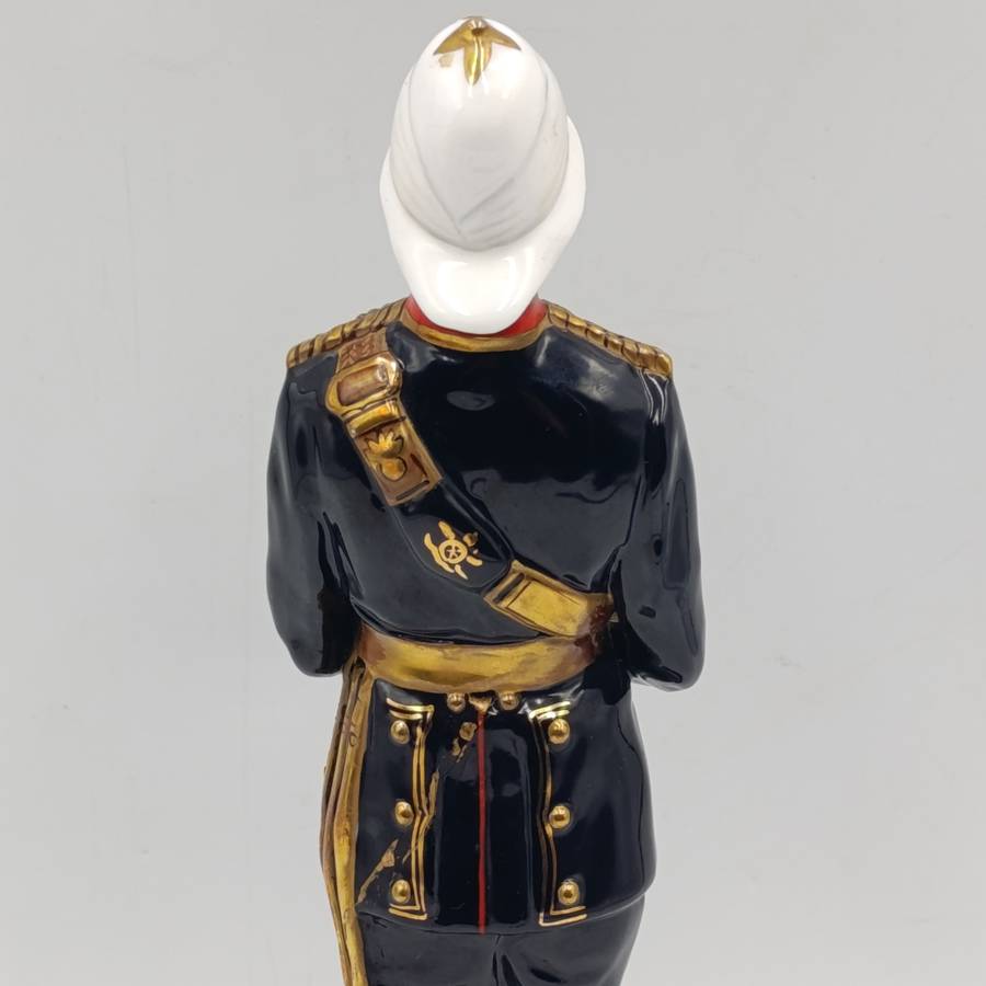 Michael J. Sutty Cape Artillery officer porcelain figurine - #5 of 250 - missing sword