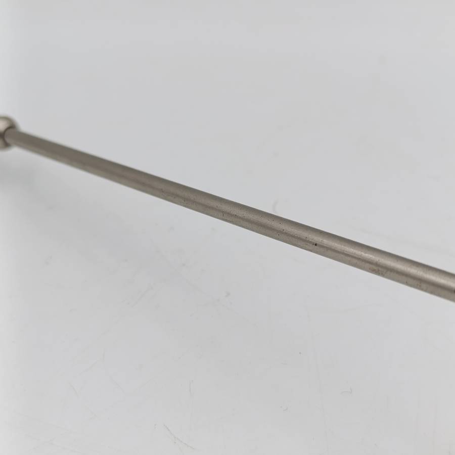 Vintage white brass candle snuffer