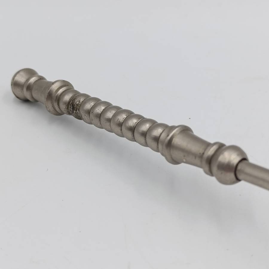 Vintage white brass candle snuffer