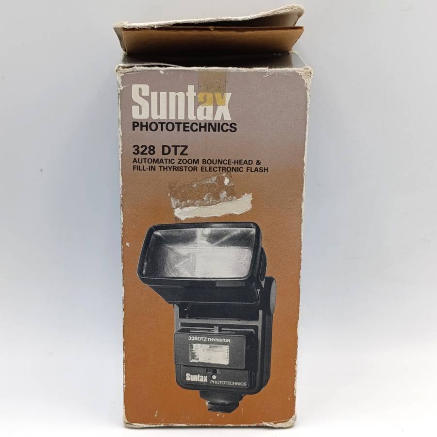 Vintage Suntax 328 DTZ Automatic camera flash in box - working