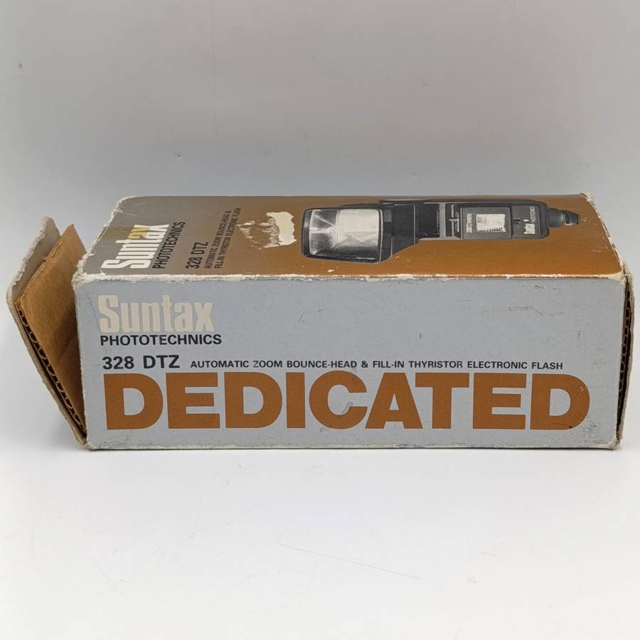 Vintage Suntax 328 DTZ Automatic camera flash in box - working