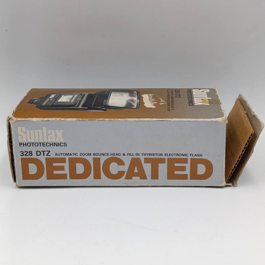 Vintage Suntax 328 DTZ Automatic camera flash in box - working
