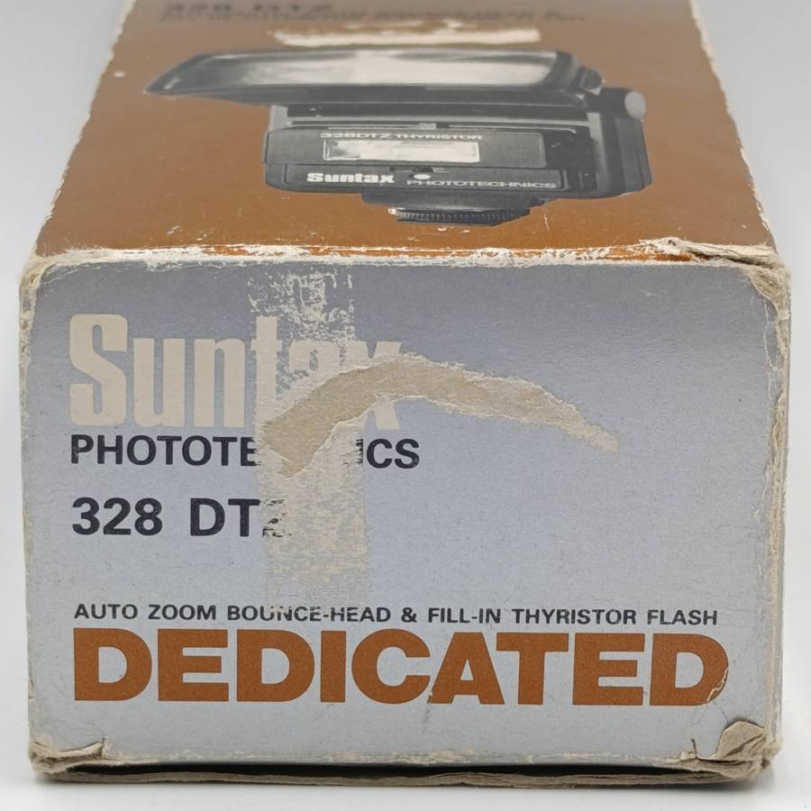 Vintage Suntax 328 DTZ Automatic camera flash in box - working