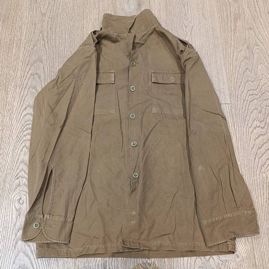 Vintage SADF nutria browns long sleeve combat shirt - size m