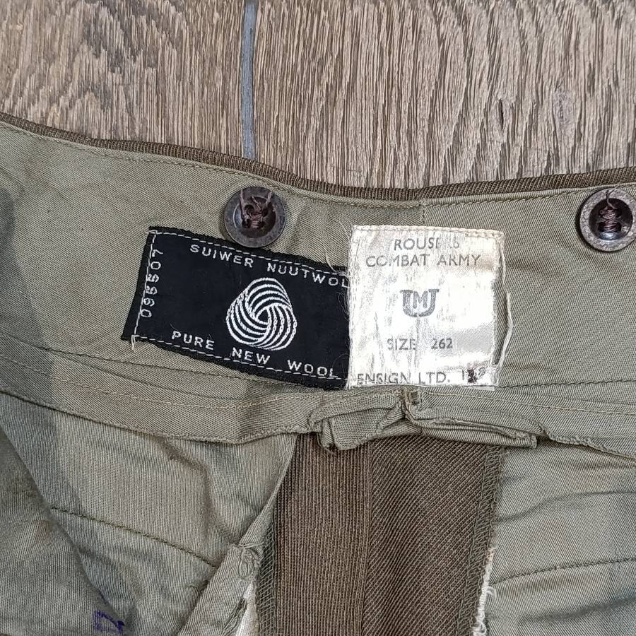 Old SA Army combat bunny jacket with trousers