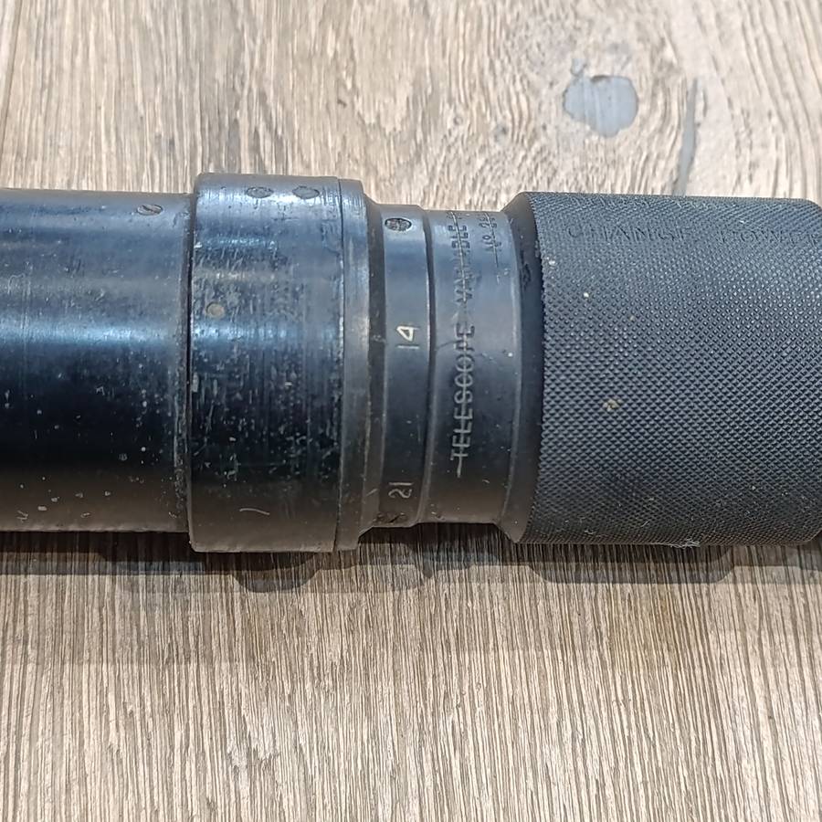 WW2 Telescope Sighting No.38 MKII in case - marked BB.Ltd 1942
