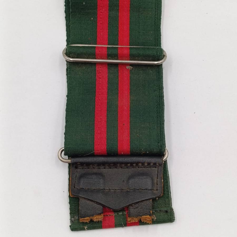 Rhodesian Army staff corps stable belt - leather straps damaged