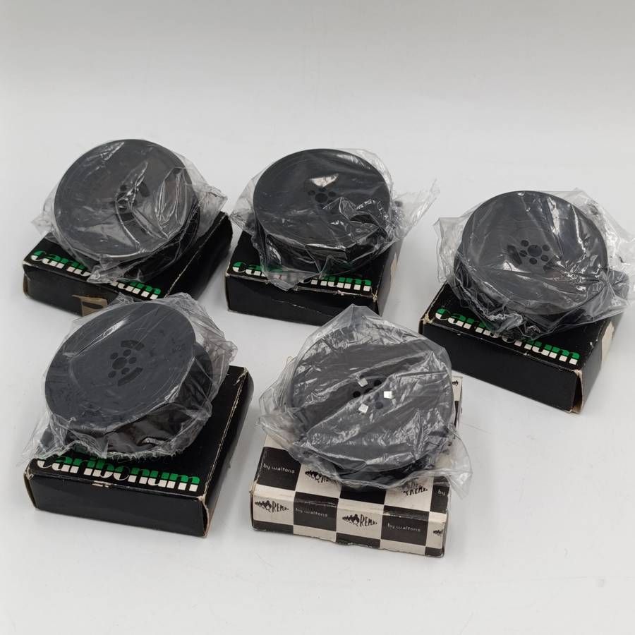 Lot of 5 vintage typewriter ink ribbons