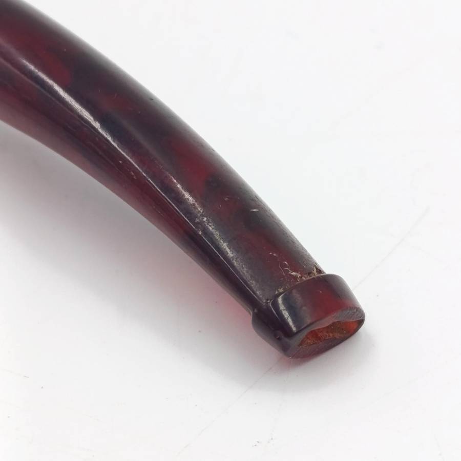 Beautiful vintage hand carved meerschaum smoking pipe