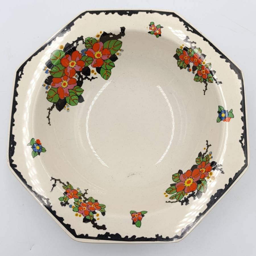 Antique Royal Doulton Woburn Porcelain salad bowl