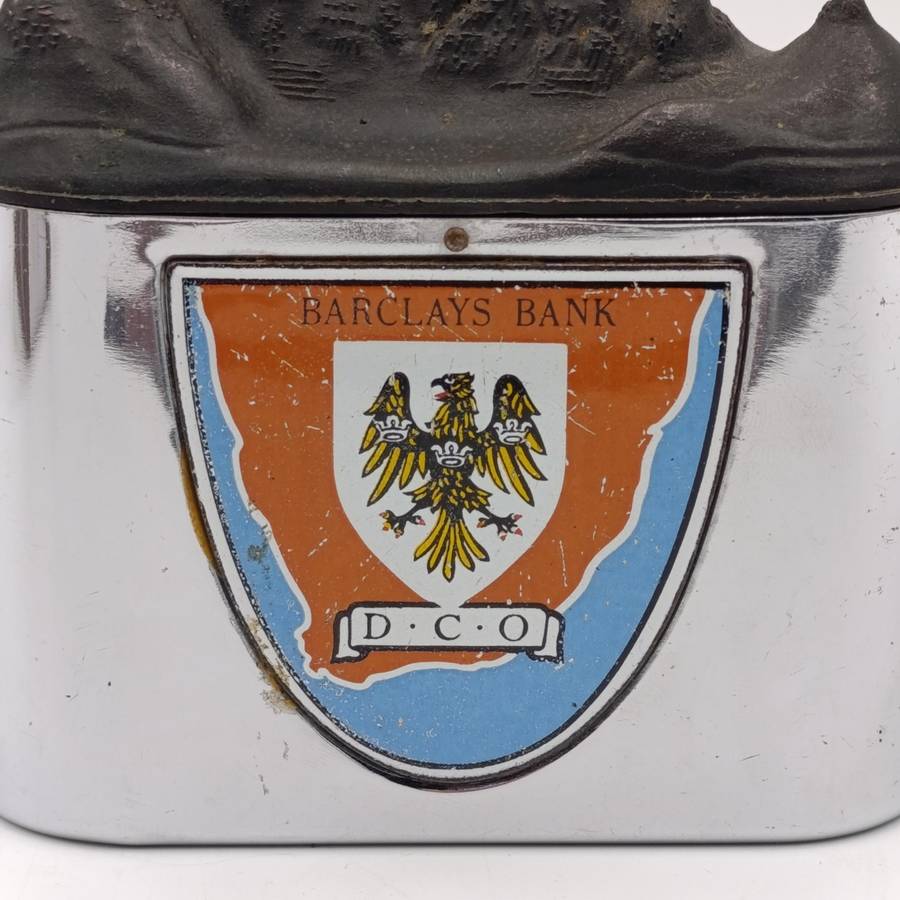Vintage Barclays Bank Table Mountain money box