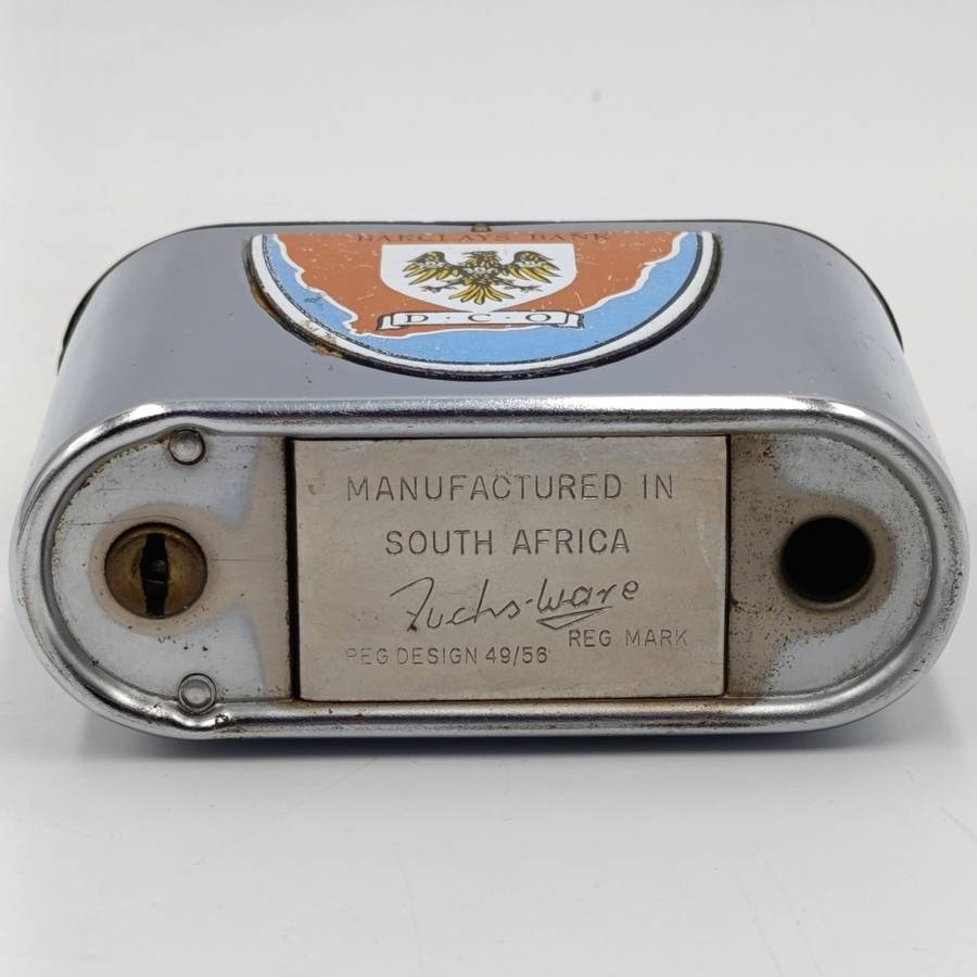 Vintage Barclays Bank Table Mountain money box