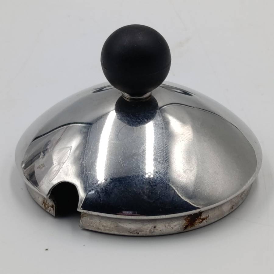 Michael Graves Alessi sugar bowl with spoon