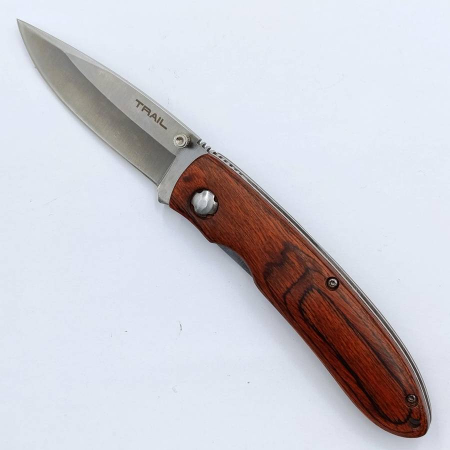 Trail folding pocket knife