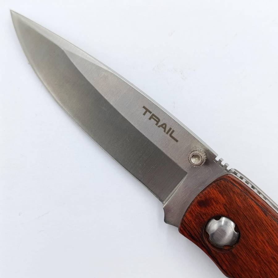 Trail folding pocket knife