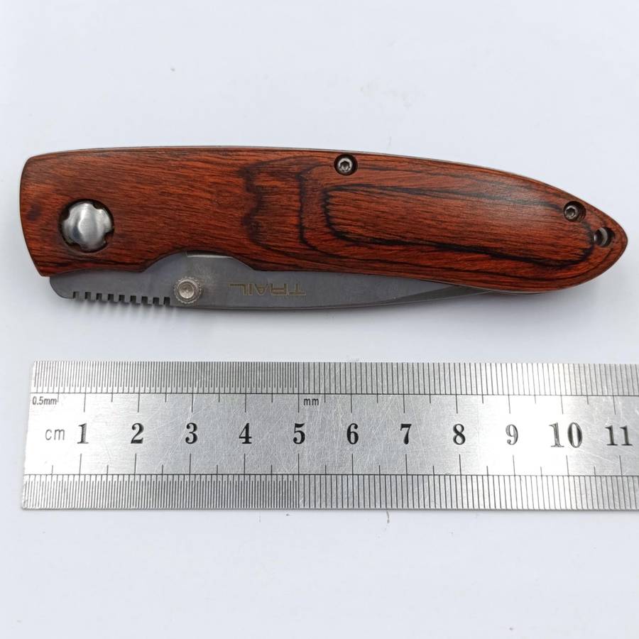 Trail folding pocket knife