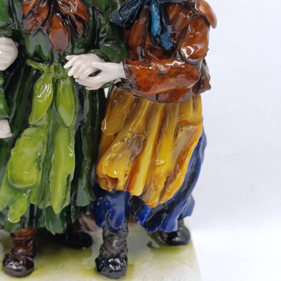 Vintage Kister porcelain old ladies porcelain figurine