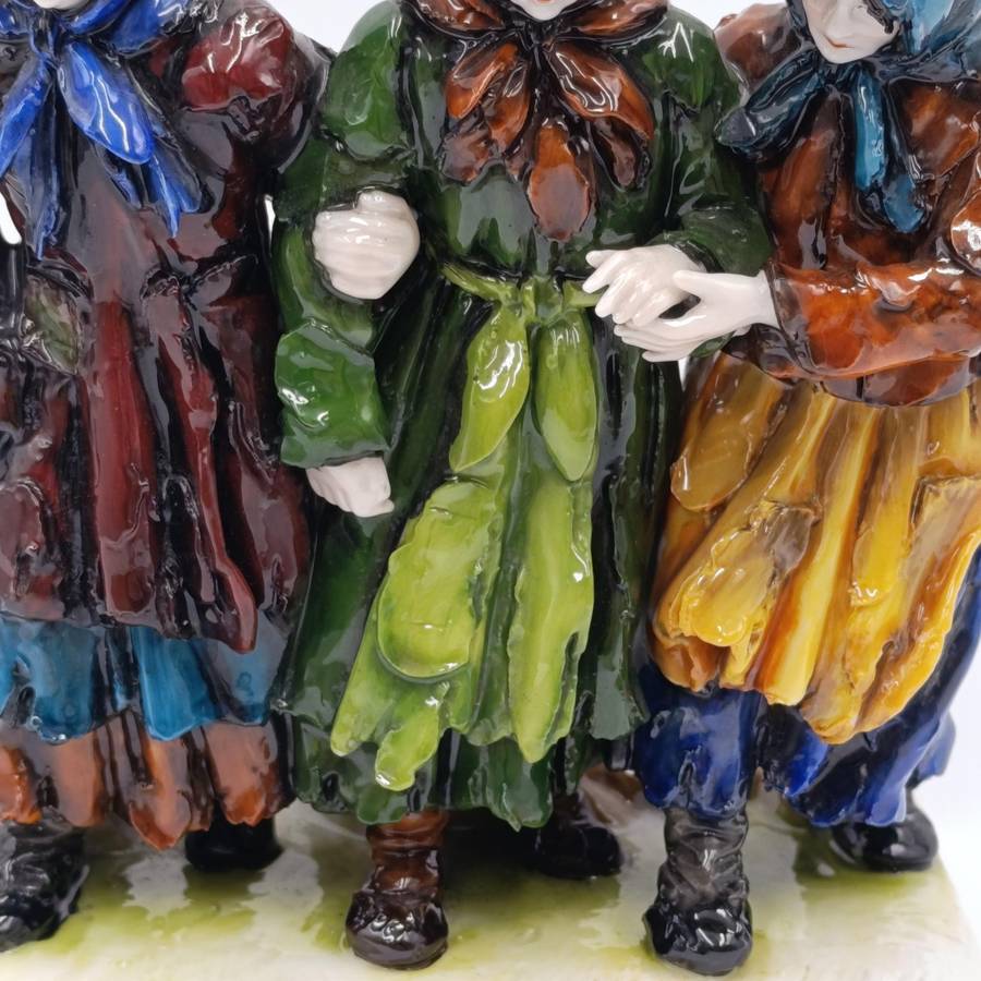 Vintage Kister porcelain old ladies porcelain figurine