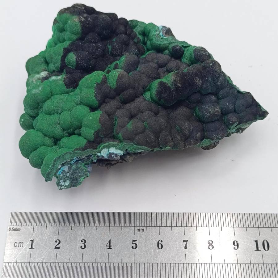 Azurite and Malachite mineral specimen of 251 grams