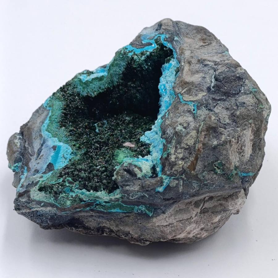 Azurite and Malachite mineral specimen of 373 grams