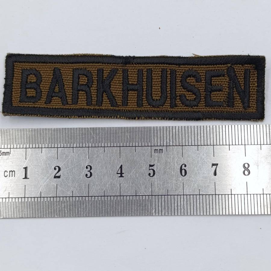 Lot of 6 SA Army Barkhuizen cloth name badges