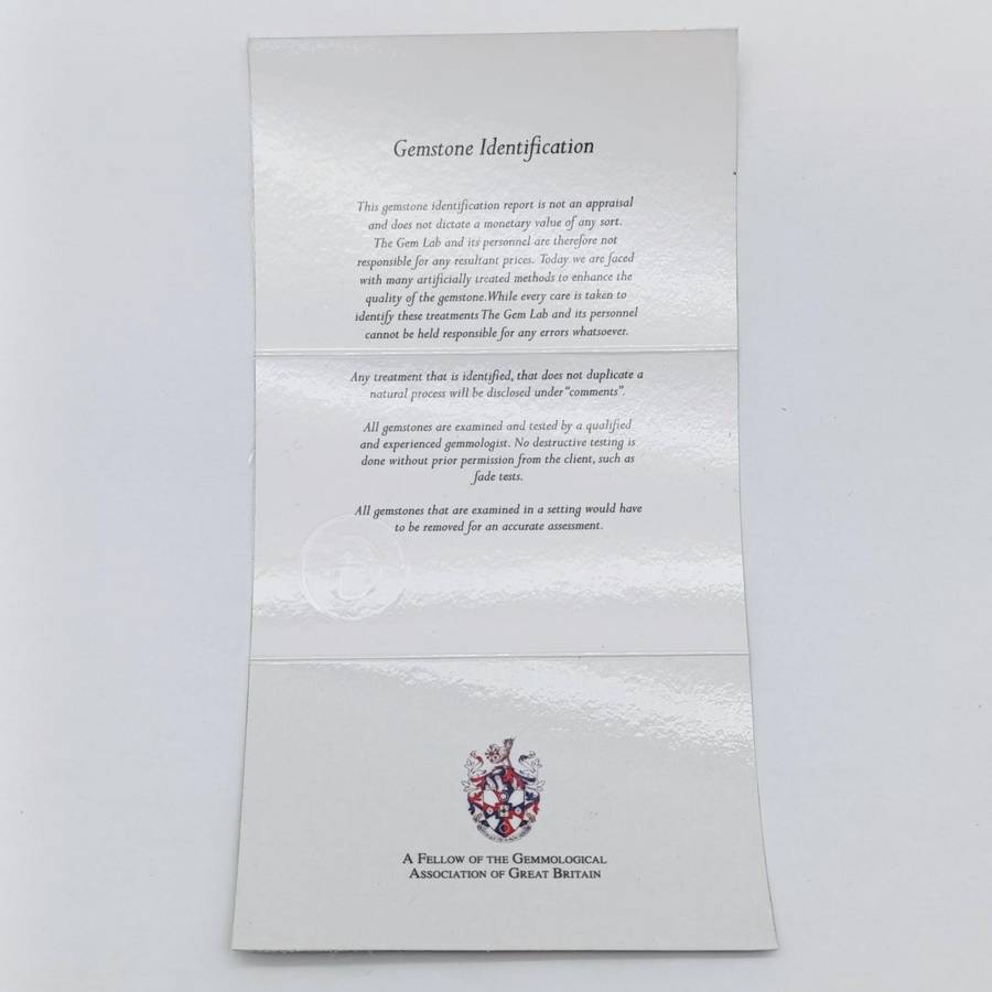 Natural Round Brilliant diamond of 0,514ct - Colour K, clarity SI1 - with GEMLAB certificate