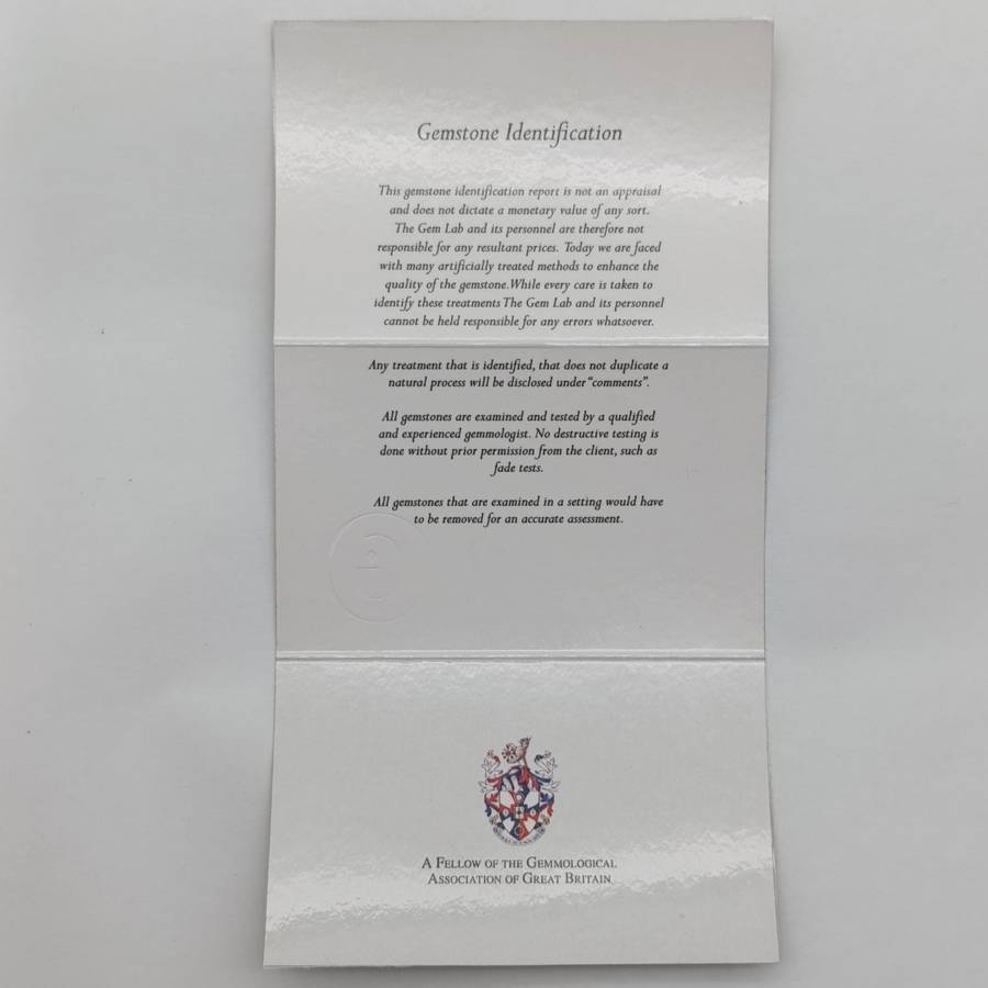 Natural Round Brilliant Diamond of 0,644ct - Colour G, clarity VS 2 - with GEMLAB certificate