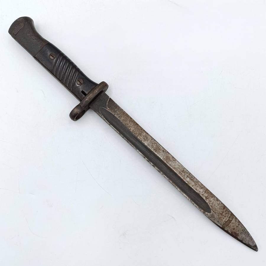 WW2 German Cof 44 K98 Rifle Bayonet - Serial 7924d
